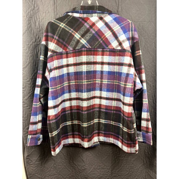 Jade & Ivory Plaid Shacket Cottagecore Grandma Grandpa Gift Classic SZ XL:NWT - Picture 2 of 6